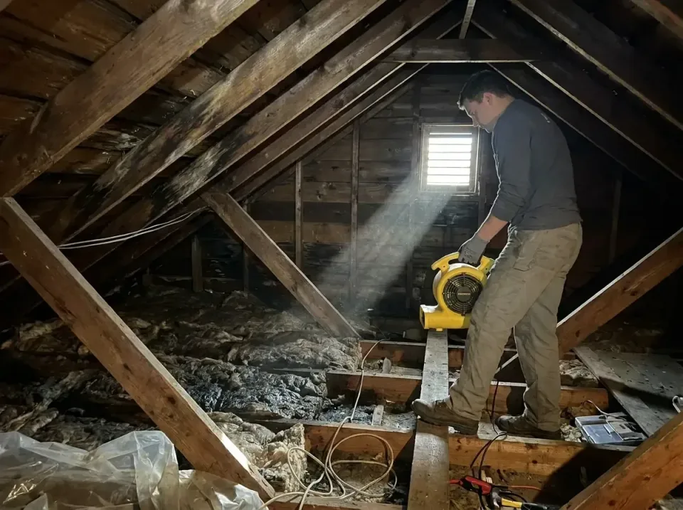 attic-water-damage-drying-proc-007 — frequently asked questions, Emergency Water Extraction & 24/7 Flood Response in Pasaden…